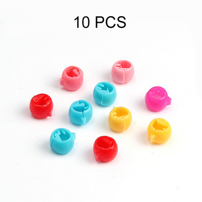 Divat Lányok Hajcsat Aranyos cukorka színek műanyag kis hajtűk Mini Doudou virágok Hajkarmos klipek Fejfedők Hajkiegészítők