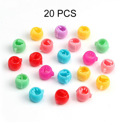 Divat Lányok Hajcsat Aranyos cukorka színek műanyag kis hajtűk Mini Doudou virágok Hajkarmos klipek Fejfedők Hajkiegészítők