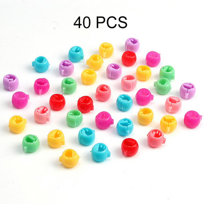 Divat Lányok Hajcsat Aranyos cukorka színek műanyag kis hajtűk Mini Doudou virágok Hajkarmos klipek Fejfedők Hajkiegészítők