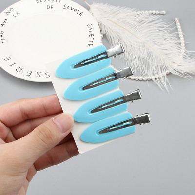 4 tk Armsad õmblusteta juukseklambrid naiste metallide hulgimüük beebijuukseaksessuaaride komplekt tukk juuksenõela klambrid tüdrukutele meigipead peakatted