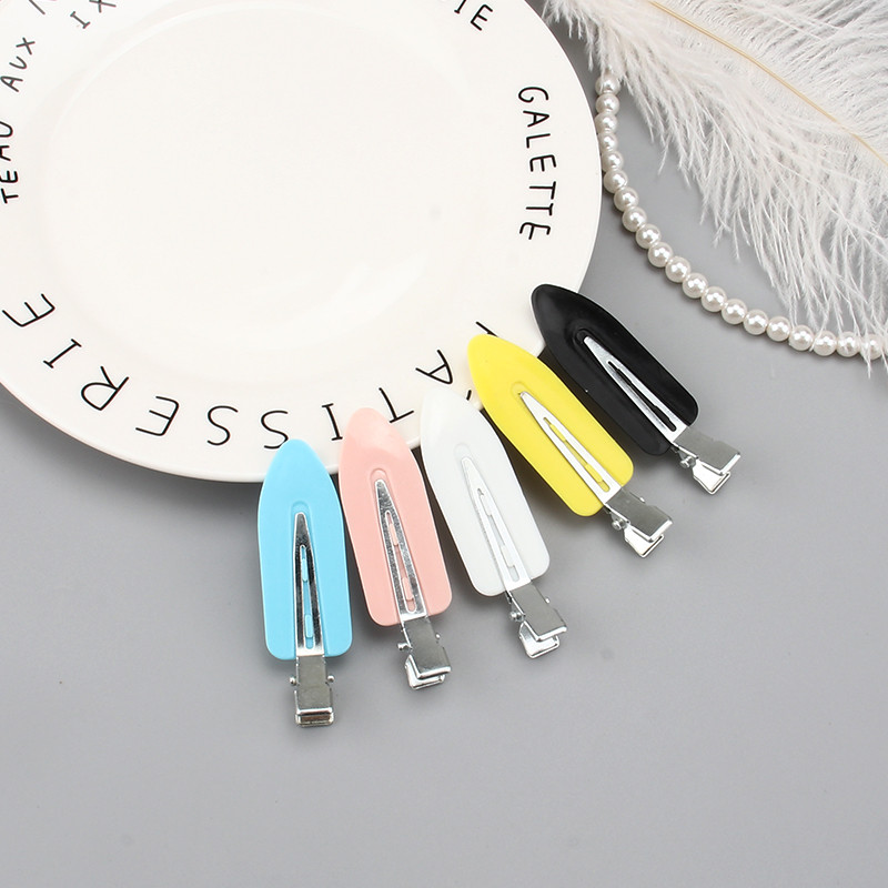 4 tk Armsad õmblusteta juukseklambrid naiste metallide hulgimüük beebijuukseaksessuaaride komplekt tukk juuksenõela klambrid tüdrukutele meigipead peakatted
