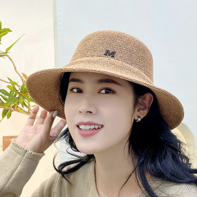 K343-Pălărie cu ghiveci pălărie de vară femeie petrecere a timpului liber ieșire în aer liber umbrelă de protecție solară pălărie de pescar sandală pliabilă de primăvară și toamnă