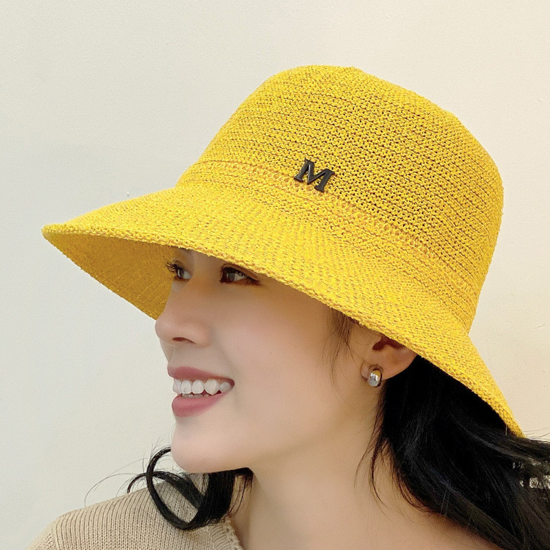 K343-Pălărie cu ghiveci pălărie de vară femeie petrecere a timpului liber ieșire în aer liber umbrelă de protecție solară pălărie de pescar sandală pliabilă de primăvară și toamnă