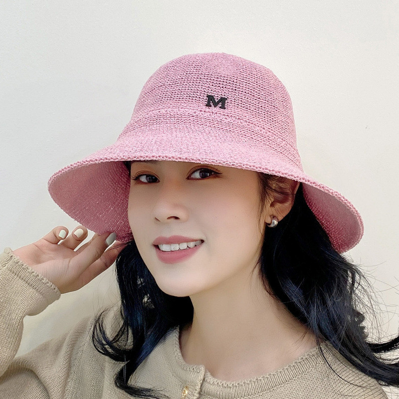 K343-Pălărie cu ghiveci pălărie de vară femeie petrecere a timpului liber ieșire în aer liber umbrelă de protecție solară pălărie de pescar sandală pliabilă de primăvară și toamnă