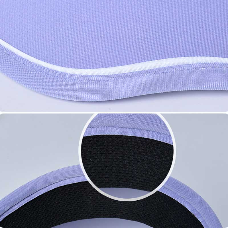 Moteriškos paplūdimio kepurės Vasarinė kepurė nuo saulės mergaitei, dideliais kraštais, viso veido apsauga nuo saulės skydelio apvalkalo kepurė Reguliuojama užsegama spalvota kepurė