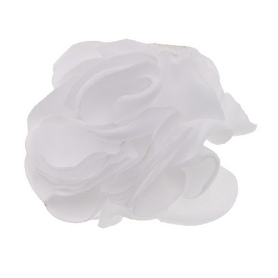 5,5 cm Degančios gėlės Plaukų aksesuarai Satino gėlė Dirbtinė rožių gėlė Mielos audinio gėlės Be plaukų segtuko galvos apdangalui 10 vnt