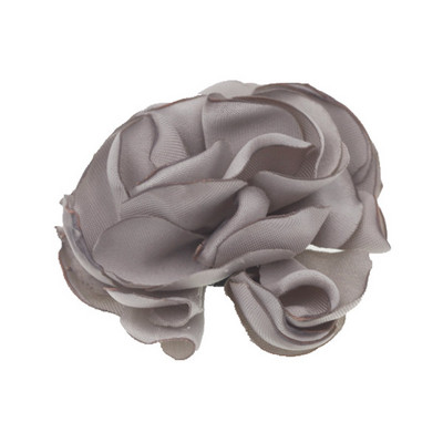 5,5 cm Degančios gėlės Plaukų aksesuarai Satino gėlė Dirbtinė rožių gėlė Mielos audinio gėlės Be plaukų segtuko galvos apdangalui 10 vnt