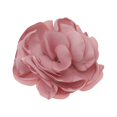 5,5 cm Degančios gėlės Plaukų aksesuarai Satino gėlė Dirbtinė rožių gėlė Mielos audinio gėlės Be plaukų segtuko galvos apdangalui 10 vnt