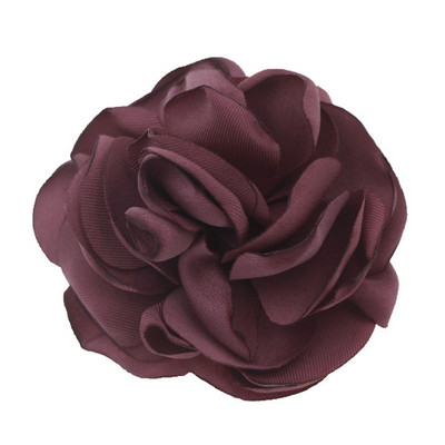 5,5 cm Degančios gėlės Plaukų aksesuarai Satino gėlė Dirbtinė rožių gėlė Mielos audinio gėlės Be plaukų segtuko galvos apdangalui 10 vnt
