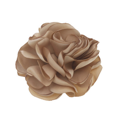 5,5 cm Degančios gėlės Plaukų aksesuarai Satino gėlė Dirbtinė rožių gėlė Mielos audinio gėlės Be plaukų segtuko galvos apdangalui 10 vnt