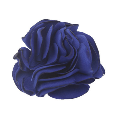 5,5 cm Degančios gėlės Plaukų aksesuarai Satino gėlė Dirbtinė rožių gėlė Mielos audinio gėlės Be plaukų segtuko galvos apdangalui 10 vnt