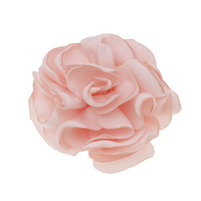 5,5 cm Degančios gėlės Plaukų aksesuarai Satino gėlė Dirbtinė rožių gėlė Mielos audinio gėlės Be plaukų segtuko galvos apdangalui 10 vnt