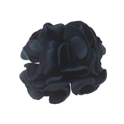 5,5 cm Degančios gėlės Plaukų aksesuarai Satino gėlė Dirbtinė rožių gėlė Mielos audinio gėlės Be plaukų segtuko galvos apdangalui 10 vnt