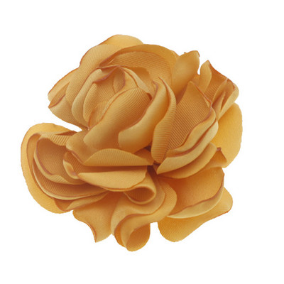 5,5 cm Degančios gėlės Plaukų aksesuarai Satino gėlė Dirbtinė rožių gėlė Mielos audinio gėlės Be plaukų segtuko galvos apdangalui 10 vnt