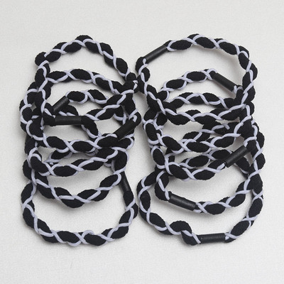 10 bucăți noi, maro, pentru femei, benzi elastice de cauciuc pentru păr, pentru fete, pentru colecția de păr/gumă/suport, accesorii pentru scrunchy