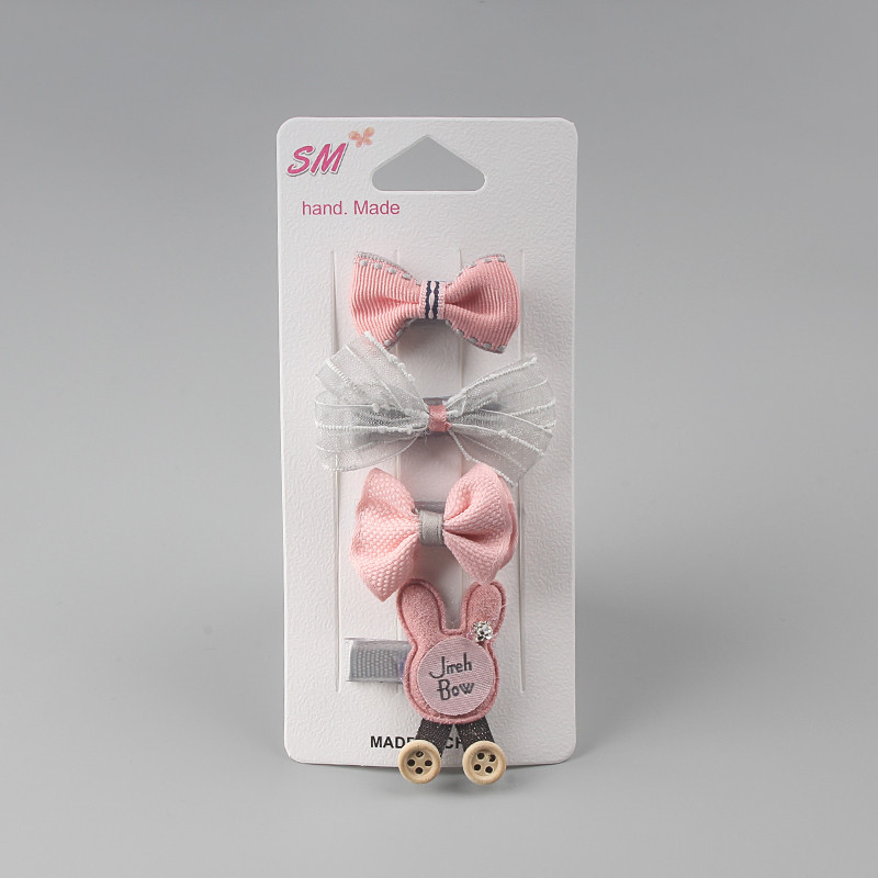 Accesorii pentru păr Clip de păr pentru fete pentru copii Crăciun de prințesă pentru fete Cadouri de sărbători de ziua de naștere Drăguț animal flori roz ac de păr