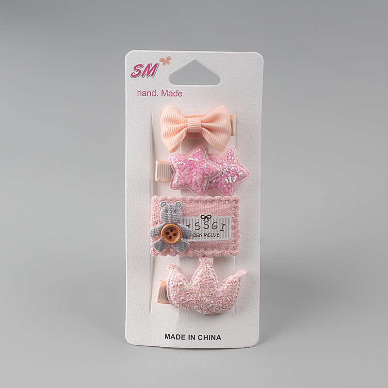 Accesorii pentru păr Clip de păr pentru fete pentru copii Crăciun de prințesă pentru fete Cadouri de sărbători de ziua de naștere Drăguț animal flori roz ac de păr