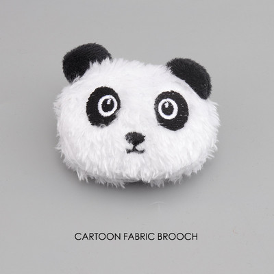 Versiunea coreeană a iepurelui de pluș scrunchie panda cap frânghie pentru copii drăguț elastice legături de păr banda de cauciuc accesorii de păr gif