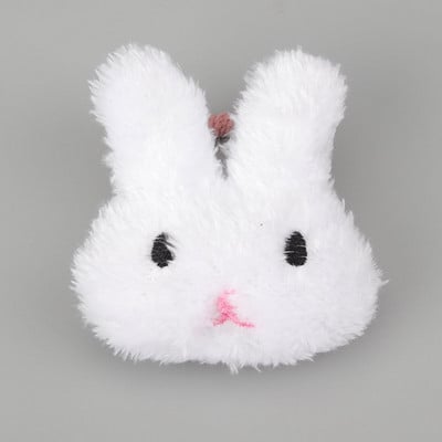 Versiunea coreeană a iepurelui de pluș scrunchie panda cap frânghie pentru copii drăguț elastice legături de păr banda de cauciuc accesorii de păr gif