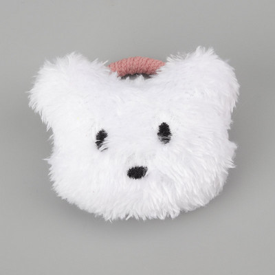 Versiunea coreeană a iepurelui de pluș scrunchie panda cap frânghie pentru copii drăguț elastice legături de păr banda de cauciuc accesorii de păr gif