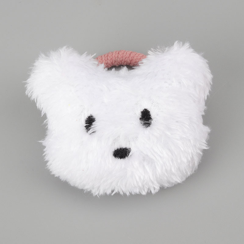 Versiunea coreeană a iepurelui de pluș scrunchie panda cap frânghie pentru copii drăguț elastice legături de păr banda de cauciuc accesorii de păr gif