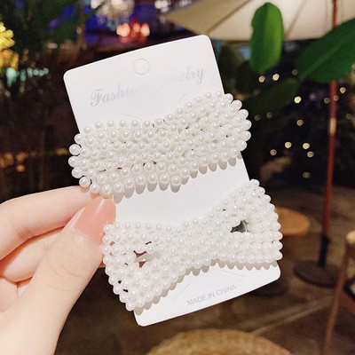 2-8Pcs/Set Biserna kopča za kosu Ženska kopča Slatka puna bisera Ukosnica za djevojku Koje za kosu Modna ukosnica Dodaci za kosu Pokrivala