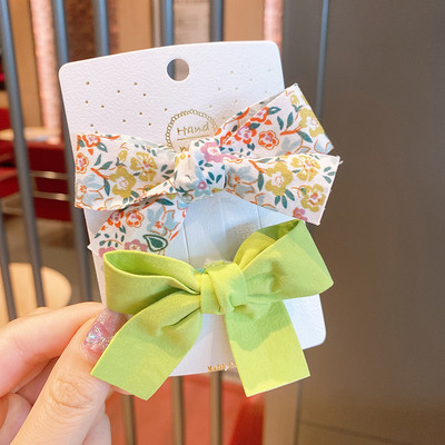 2 kom. Jednobojne mašne Ukosnice za djevojčice Dječje kopče za kosu Ukrasi za glavu Modne princezine mašne Šiške štipaljke Dodaci za kosu Poklon