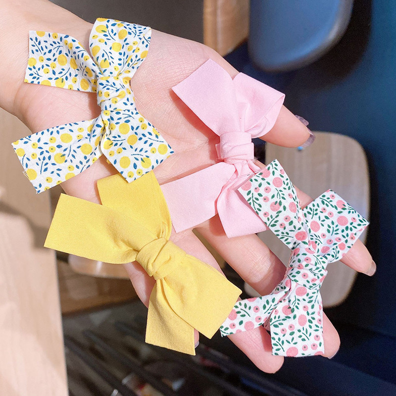 2 kom. Jednobojne mašne Ukosnice za djevojčice Dječje kopče za kosu Ukrasi za glavu Modne princezine mašne Šiške štipaljke Dodaci za kosu Poklon