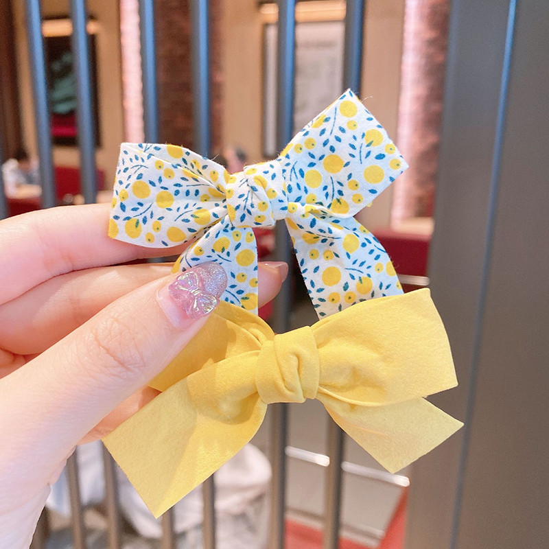 2 kom. Jednobojne mašne Ukosnice za djevojčice Dječje kopče za kosu Ukrasi za glavu Modne princezine mašne Šiške štipaljke Dodaci za kosu Poklon