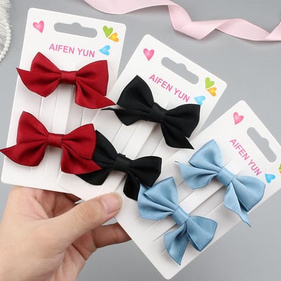 2/4 db Princess Aranyos Boutique masni hajcsat Hajkiegészítők Lány Szövet Hajtű Fejdísz szett Baba frufru Clipek Születésnapi ajándék