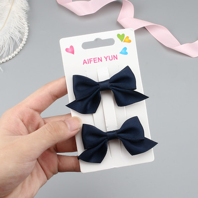 2/4 vnt. Princesės mielas boulingas plaukų segtukas Plaukų aksesuarai Mergaičių audinio plaukų segtukų galvos apdangalo rinkinys Kūdikių kirpčiukų segtukai Gimtadienio dovana