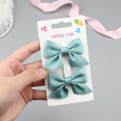 2/4 vnt. Princesės mielas boulingas plaukų segtukas Plaukų aksesuarai Mergaičių audinio plaukų segtukų galvos apdangalo rinkinys Kūdikių kirpčiukų segtukai Gimtadienio dovana