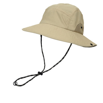 Pălărie de găleată de camuflaj de vară pentru femei, impermeabilă, uscare rapidă, în aer liber, anti-UV, pălărie de soare, ușoară, respirabilă, drumeții, pescuit, Panama