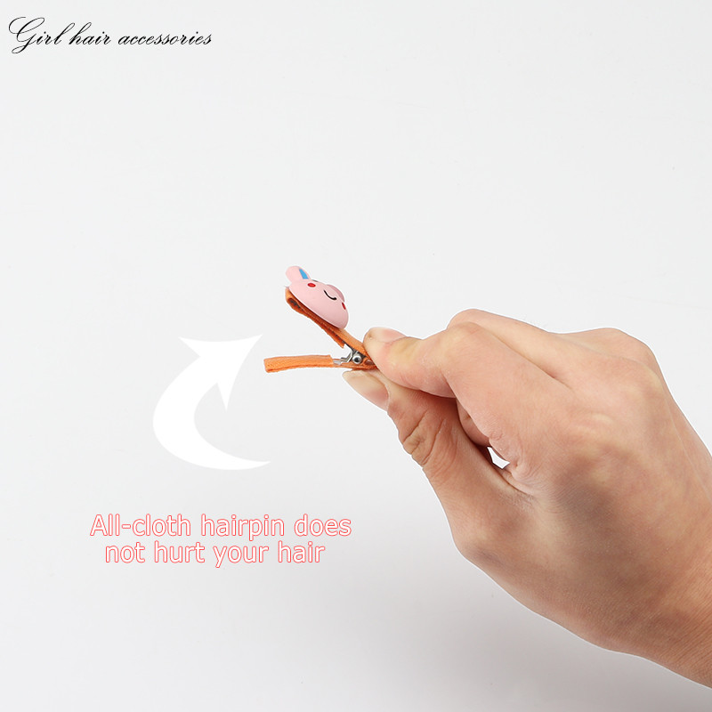 5kom/komplet dječje kopče za kosu slatka crtana životinja mašna cvjetni ukras djevojka ljupke ukosnice od tkanine kopča za kosu dodaci za kosu