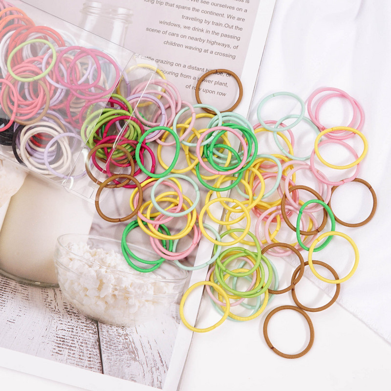 50/100 kom 3 cm dječje elastične trake za kosu Gumica za djevojčice Gumica za kosu Traka za glavu Dodaci za kosu za bebe veleprodaja