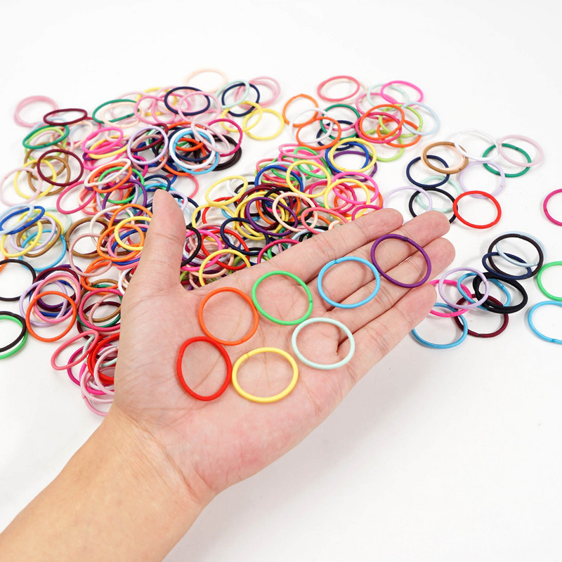 50/100 kom 3 cm dječje elastične trake za kosu Gumica za djevojčice Gumica za kosu Traka za glavu Dodaci za kosu za bebe veleprodaja