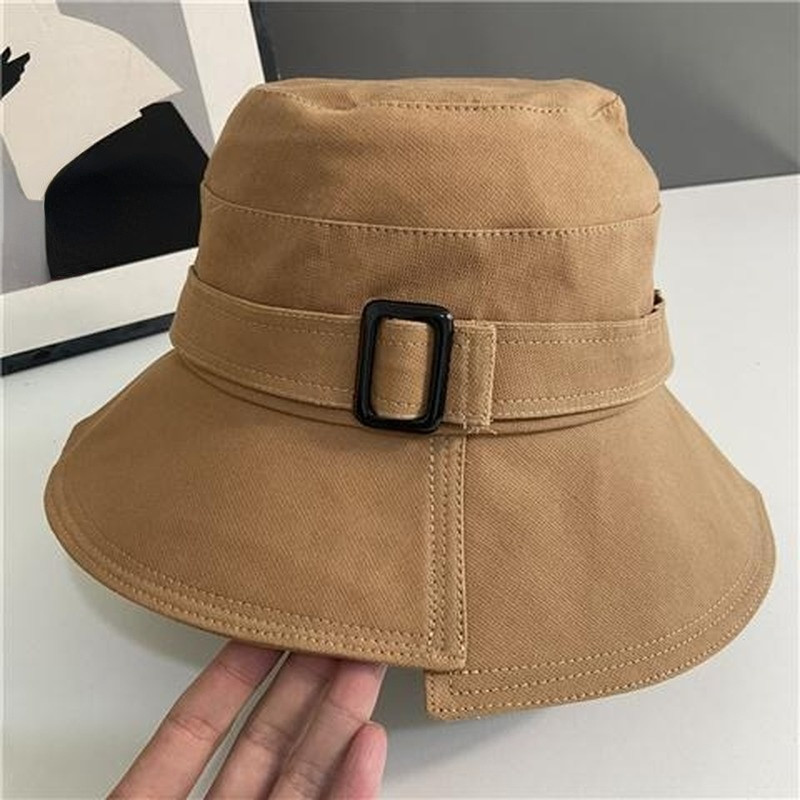 Šeširi Žene Par Jednostavan Retro Osnovni Putni prijatelj Chic Ins Jesen Svestrani Ribarski Minimalistički Ulzzang Studentski Elegantan