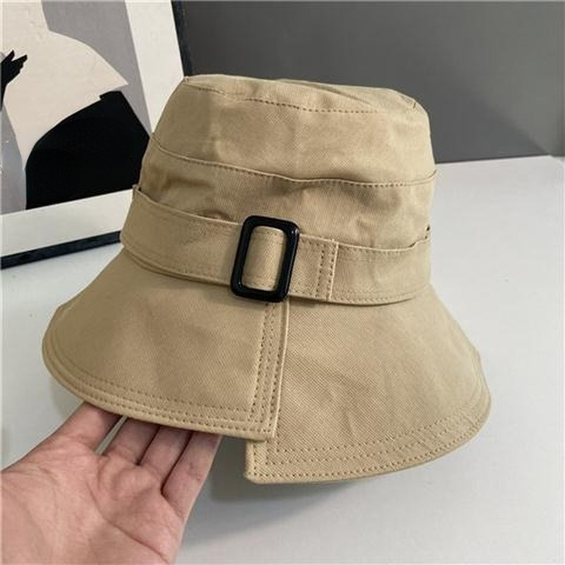 Šeširi Žene Par Jednostavan Retro Osnovni Putni prijatelj Chic Ins Jesen Svestrani Ribarski Minimalistički Ulzzang Studentski Elegantan