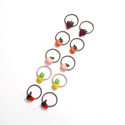 10 bucăți/set fete drăguț din desene animate benzi de cauciuc cu animale benzi de păr elastice pentru copii benzi de păr minunate frânghie de păr la modă accesorii de păr