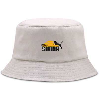 Crtani životinjski lav Hip-hop ribarske kape Krema za sunčanje Šešir s kantom za plažu Unisex pamučne panama kape Sklopiva modna ribička kapa