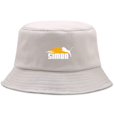 Crtani životinjski lav Hip-hop ribarske kape Krema za sunčanje Šešir s kantom za plažu Unisex pamučne panama kape Sklopiva modna ribička kapa