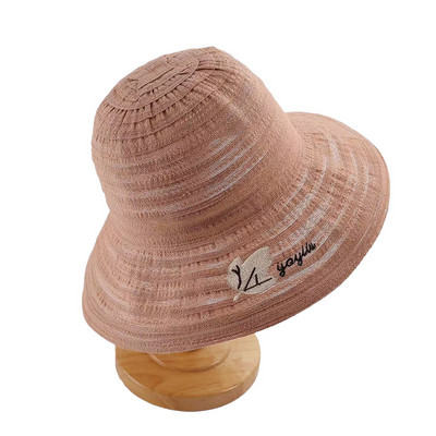 Ljetni ribarski šešir 2023. Ženski sklopivi šešir za zaštitu od sunca Panama šešir s velikim obodom Ženska idilična ležerna kapa za odmor na plaži