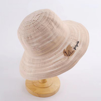 Ljetni ribarski šešir 2023. Ženski sklopivi šešir za zaštitu od sunca Panama šešir s velikim obodom Ženska idilična ležerna kapa za odmor na plaži