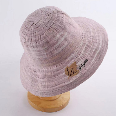 Ljetni ribarski šešir 2023. Ženski sklopivi šešir za zaštitu od sunca Panama šešir s velikim obodom Ženska idilična ležerna kapa za odmor na plaži