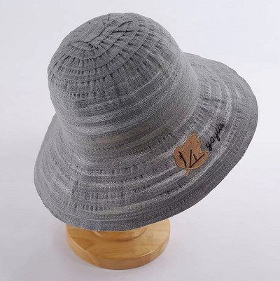 Ljetni ribarski šešir 2023. Ženski sklopivi šešir za zaštitu od sunca Panama šešir s velikim obodom Ženska idilična ležerna kapa za odmor na plaži