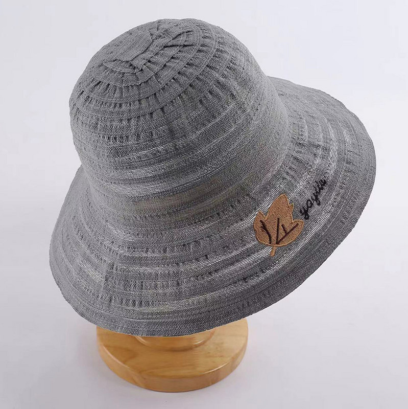 Ljetni ribarski šešir 2023. Ženski sklopivi šešir za zaštitu od sunca Panama šešir s velikim obodom Ženska idilična ležerna kapa za odmor na plaži