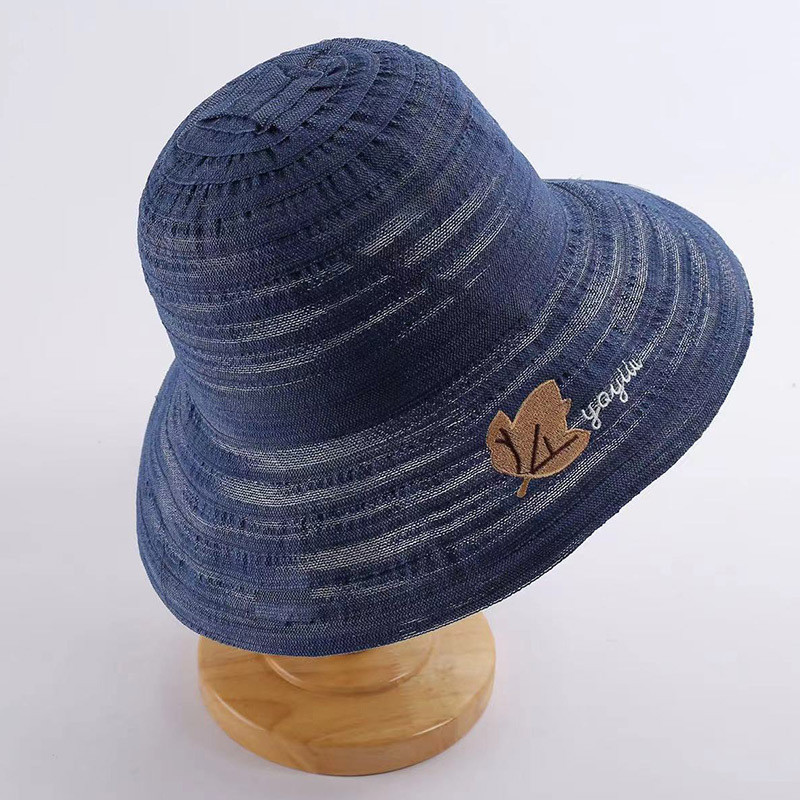 Ljetni ribarski šešir 2023. Ženski sklopivi šešir za zaštitu od sunca Panama šešir s velikim obodom Ženska idilična ležerna kapa za odmor na plaži
