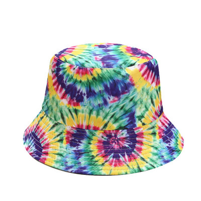 Novo proljeće 2022., dvostrane reverzibilne kape s kantom, šešir za plažu, ribarski šešir, muškarci, žene, šešir s duginim printom, šešir za sunčanje na otvorenom