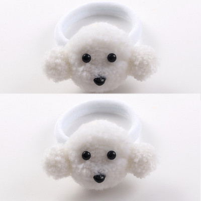 2 vnt Animacinių filmų gyvūnų plaukų juostelės mergaitėms nailono elastinės guminės juostos plaukų kaklaraiščiai Vaikiški galvos juostos Vaikų galvos apdangalai Plaukų priedai