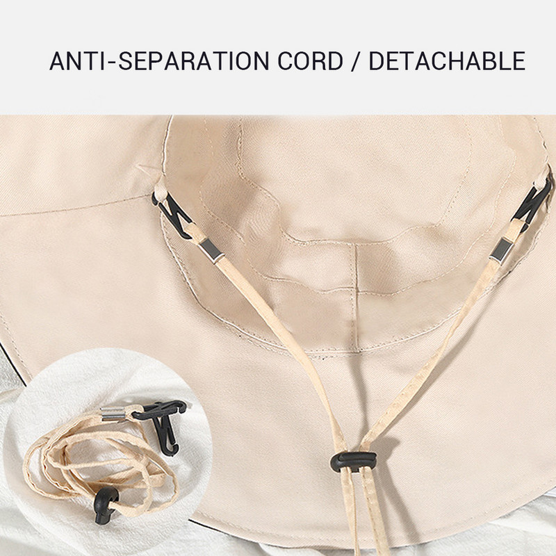 Dvostrani sklopivi šešir od 15 cm Ljetni šešir za sunčanje za žene Djevojke Ribarska kapa sa šiltom Anti-UV široki obodi Šeširi za sunčanje Kape